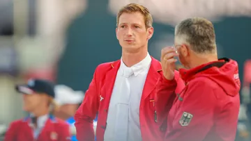 Depuis la pandémie de Covid-19, Daniel Deusser essaie de passer le plus de temps possible avec son épouse, Caroline Wauters, et leur fille Stella.