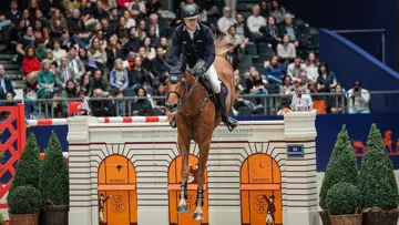 Grâce à Coriolis des Isles, le Selle Français a été mis en haut de l'affiche aujourd'hui à Paris.