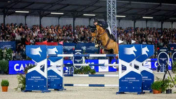 Associé à Beauville NOP, Maikel van der Vleuten a triomphé dans le Grand Prix 5* de Cannes.