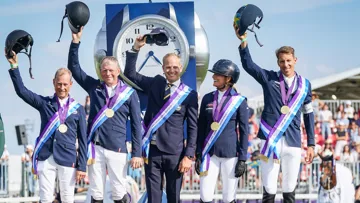 Après les Jeux olympiques de Tokyo et les Mondiaux de Herning, les Suédois ont ravi l'or européen par équipes à Milan.