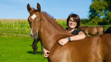Éleveuse et cavalière amateure, Agathe Stempflin a participé à la Grande Semaine de Fontainebleau pour la première fois en tant que cavalière.