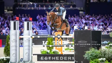 Steve Guerdat s'est imposé ce soir dans l'Equita Masters, qu'il a remporté pour la première fois.