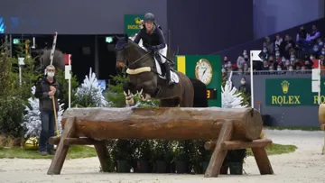 Lara de Liedekerke-Meier a permis à la Belgique de remporter le cross indoor de Genève pour la première fois.
