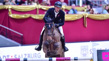 Marc Houtzager et Sterrehof’s Dante ont remporté le Grand Prix CSI 3* du CHI de Salzbourg dimanche 10 décembre