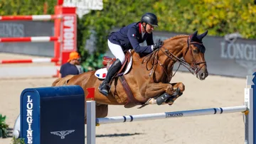 À la finale des Coupes des nations Longines de Barcelone, fin septembre, François-Xavier Boudant a couru son premier beau rendez-vous avec l'équipe de France.