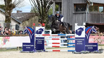 Karim Laghouag et Embrun de Reno remportent le CCI 4*-S de Pompadour, deuxième étape du Grand National de concours complet.