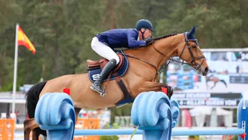 Daniel Deusser et Killer Queen VDM ont brillé cet après-midi à Fontainebleau.