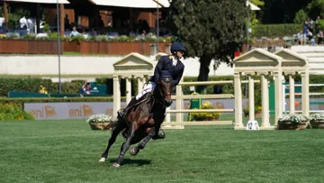 Avec Cash du Plessis, Lorenzo de Luca a signé la deuxième victoire italienne du jour au CSIO 5* de Rome!