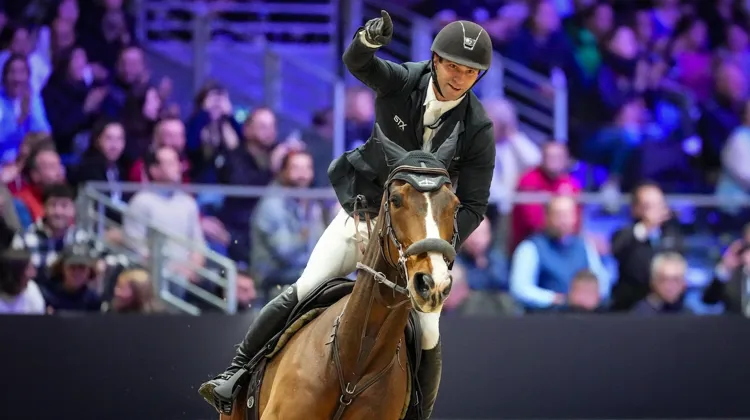 Julien Anquetin et Blood Diamond du Pont ont signé le meilleur résultat tricolore, terminant quatrièmes.
