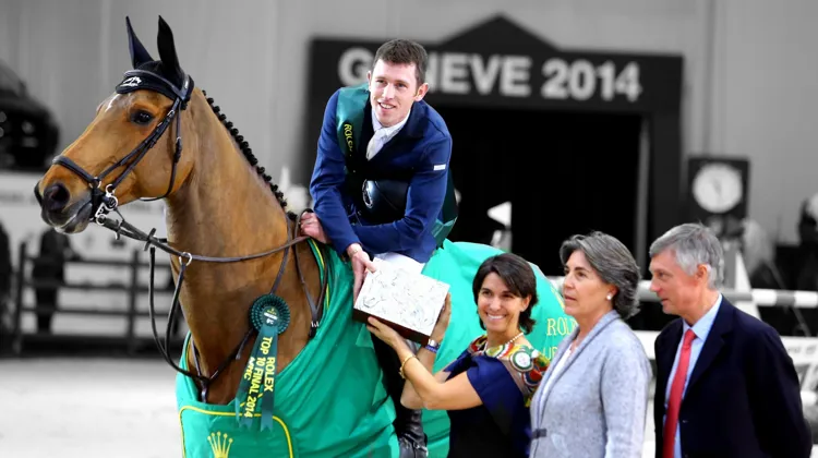 Scott Brash et Hello Sanctos ont connu un sacré week-end, en 2014 à Genève.