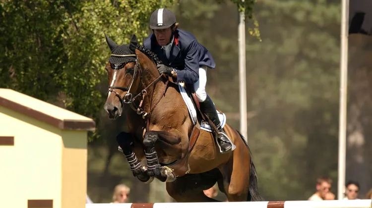 Performante sous la selle d'Hubert Bourdy, Ève des Étisses, née chez Corinne Lefebvre, a marqué le sport français par son charisme et son talent.