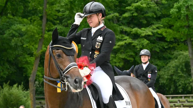 À Compiègne, Isabell Werth s'est offert une énième victoire. 