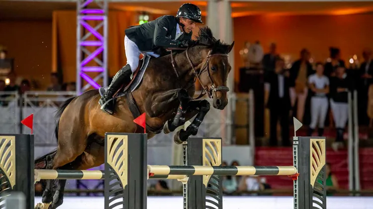 Avec Donatello d'Auge, Julien Épaillard s'est octroyé la victoire de l'épreuve phare de la journée au Longines Global Champions Tour de Cannes.