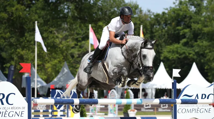 Avec son Coldplay EJ, ici au CSI 3* de Compiègne, Alix Ragot espère aller loin. 