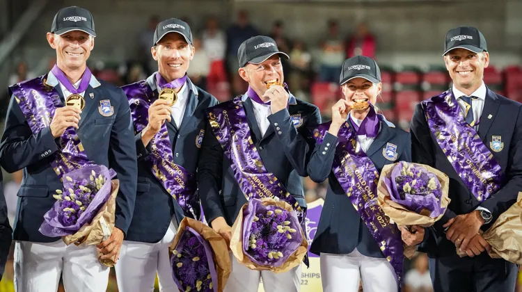 Un an après leur titre aux Jeux olympiques de Tokyo, les Suédois ont à nouveau remporté l'or par équipes.
