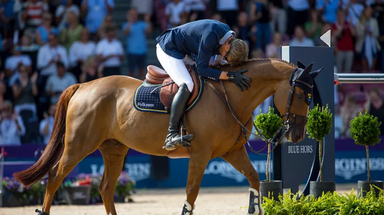Henrik von Eckermann et King Edward ont été souverains du début à la fin du championnat.  
