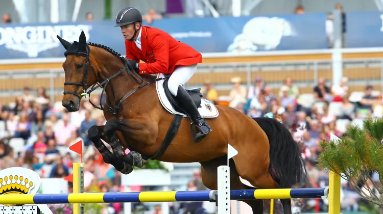 Lars Nieberg, ici à La Baule en 2013 avec Léonie W. 