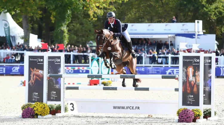 Cet après-midi, Thomas Carlile et Golden de Béliard sont devenus champions du monde au Lion-d'Angers.