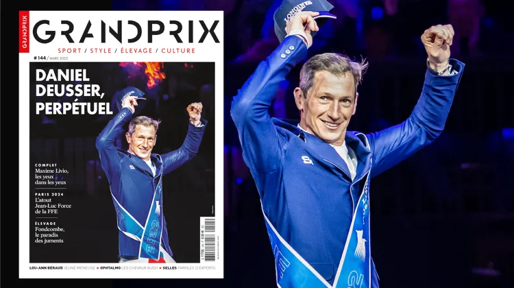 Daniel Deusser est à la Une du nouveau numéro du magazine GRANDPRIX.