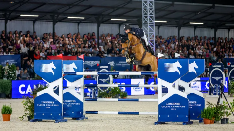 Associé à Beauville NOP, Maikel van der Vleuten a triomphé dans le Grand Prix 5* de Cannes.