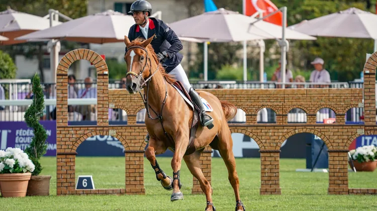 À dix ans, Dubaï du Cèdre a permis à Julien Épaillard de décrocher sa première médaille dans un grand championnat.