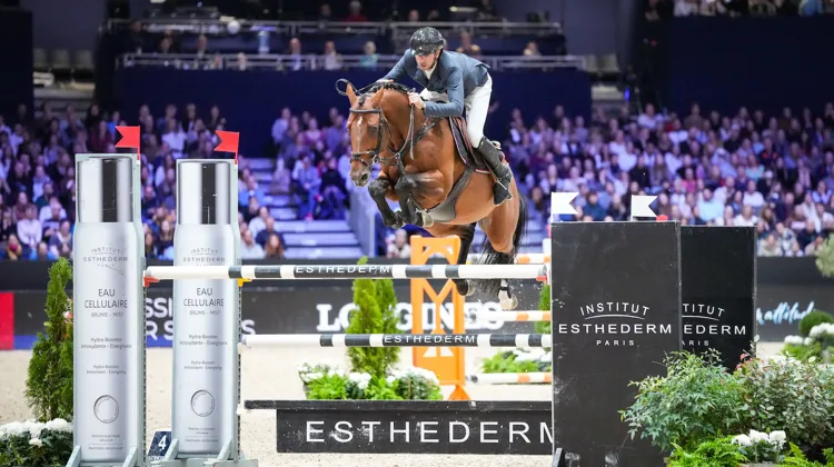 Steve Guerdat s'est imposé ce soir dans l'Equita Masters, qu'il a remporté pour la première fois.