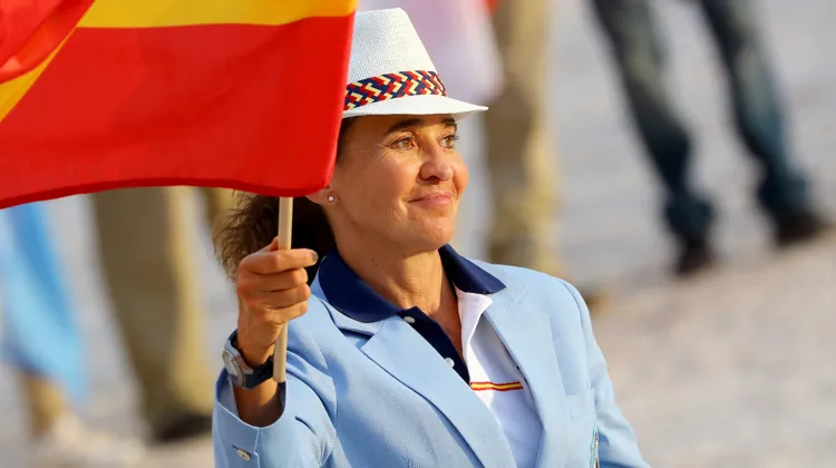 Après avoir été absente du haut niveau durant presque deux ans, la dresseuse espagnole Beatriz Ferrer-Salat est de retour depuis cet été.