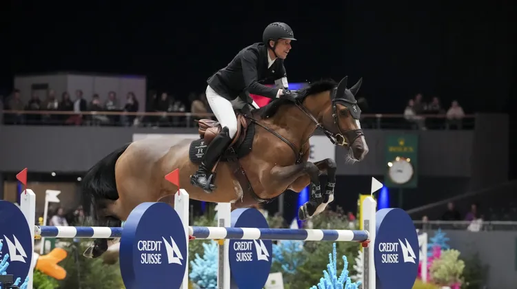 Glamour Girl a permis à Henrik von Eckermann de remporter sa deuxième épreuve du jour à Genève. 