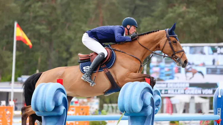 Daniel Deusser et Killer Queen VDM ont brillé cet après-midi à Fontainebleau.