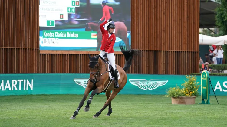 Avec Tobasco de Toxandria, Kendra Claricia Brinkop a délivré la victoire à l'Allemagne.