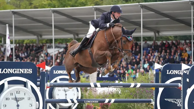 Drako de Maugré et Patrick Stühlmeyer vainqueurs du Grand Prix Sires of the World