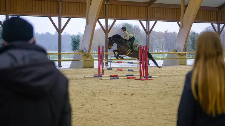 Les Jeunes cavaliers de complet ont été invités en stage par le staff fédéral