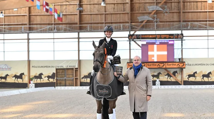 Anna Kasprzak et Addict de Massa se sont offert le Grand Prix du CDI 3* du Mans aujourd'hui