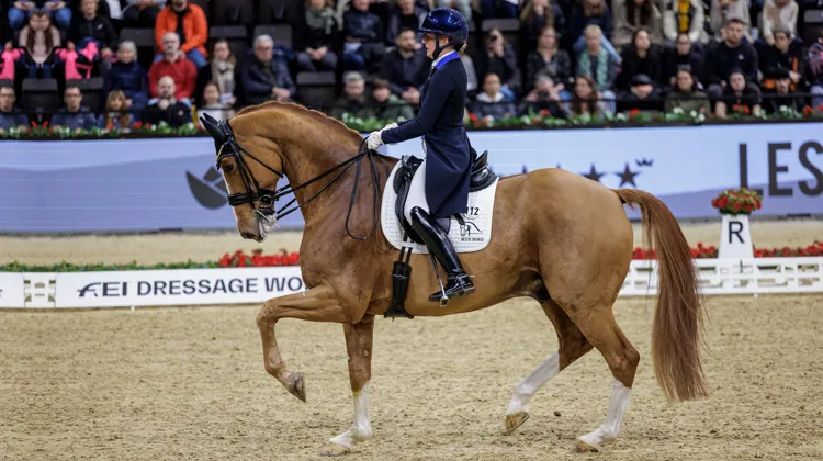 Ici à Bâle, Nanna Skodborg Merrald et Blue Hors Zepter se sont imposés aujourd'hui à Neumünster