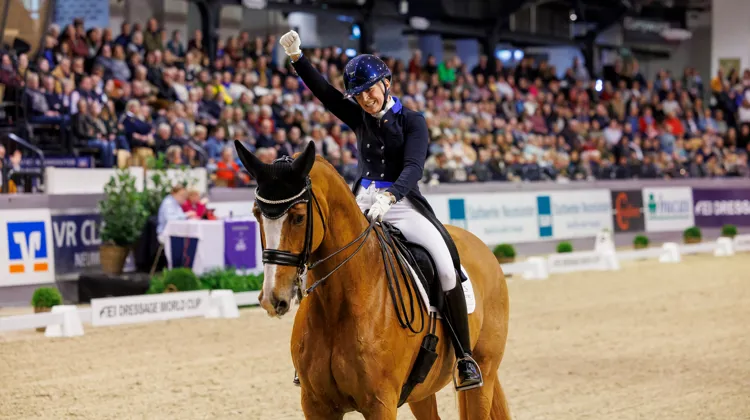 C'est avec un record personnel que Nanna Skodborg Merrald et Blue Hors Zepter se sont imposés aujourd'hui à Neumünster.