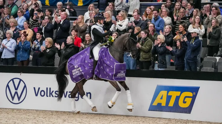 Carina Cassøe Krüth et Heiline's Danciera se sont de nouveau imposées aujourd'hui à Göteborg