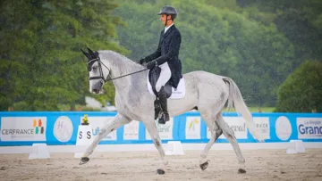 Stéphane Landois et Chaman Dumontceau ont présenté la reprise la mieux notée des championnats de France Pro Élite