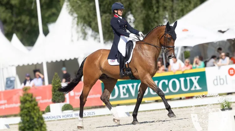 Laura Collett a signé la meilleure reprise du CCI 5*-L de Luhmühlen avec London 52