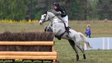 Avec Corvette 31, Nicolai Aldinger a réalisé la meilleure performance étrangère du CCI 4*-L de Saumur cette année, dont il a terminé septième.