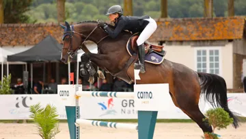 Faustine Laferrerie compte parmi les cavaliers engagés ce week-end à Notre-Dame-d’Estrées.