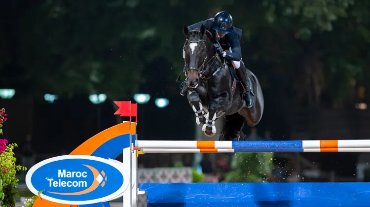 L’Irlandaise Jessica Burke et Express Trend ont remporté leur quatrième victoire internationale de l’année ce soir à Rabat.