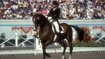 En 1984, à Los Angeles, Reiner Klimke a confirmé son rang de légende du dressage.