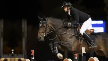 Martin Fuchs a gagné la Coupe de la reine avec son fidèle Commissar Pezi. 