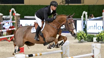 Major Tom a décroché sa première grande victoire avec Rodrigo Pessoa, hier soir, à Upper Marlboro