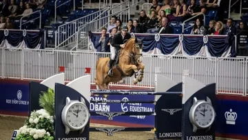 La nuit dernière, l’Allemand et son alezan ont ajouté une cinquième victoire à leur palmarès.