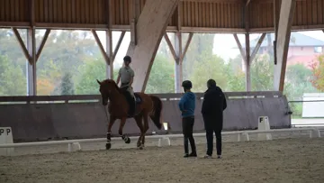 Huit couples, dont deux membres de l’équipe de France présents aux Jeux paralympiques de Paris 2024, ont été convoqués à cette masterclass.