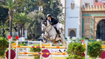 Ici en selle sur Pegasus Deau Ré Mi, Inès Joly a rencontré beaucoup de succès au Morocco Royal Tour cet automne.