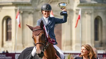 Cet été, la cavalière brésilienne a brillé sur le sol français où elle a remporté le Grand Prix 4* de Chantilly.