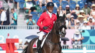 Avec Vancouver de Lanlore, Pius Schwizer a disputé ses troisièmes Jeux olympiques à Paris