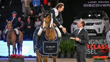 Martin Fuchs a gagné la Vitesse à 1,50m de ce jeudi avec L&L Upgrade à Bâle